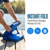Soft Sponge Cushion Foldable Camping Chair Thick Cotton Backrest Seat Mat  Boats Use