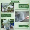 Garden Netting Plant Fruits Tree Netting Bag with Drawstring Netting Cover Barrier for Blueberry Flower Vegetables