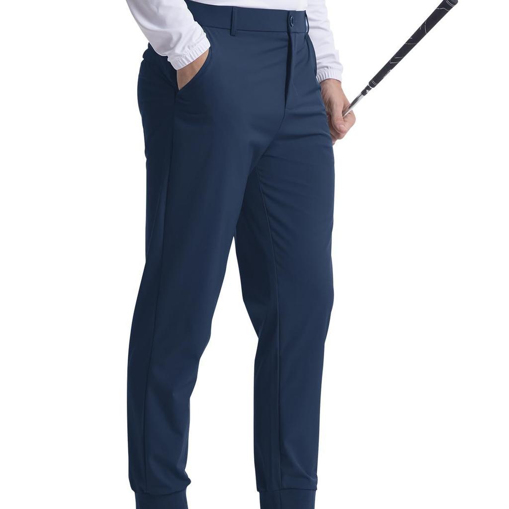 Pantaloni Jogging Golf Stretch pentru Tineret, Pantaloni Casual Slim pentru Bărbați, Toamnă, Senzație Premium, Confortabili, Pantaloni de Trening Fashion