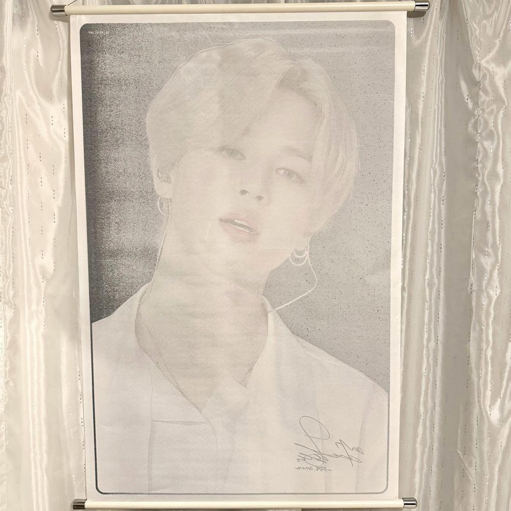 [USED] Price Reduced: BTS Jimin Tapestry Wall Poster 60x90