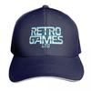 Retro Games  Logo Baseball Cap Trucker Hat Mountaineering Hard Hat Christmas Hat Golf Unisex Womens
