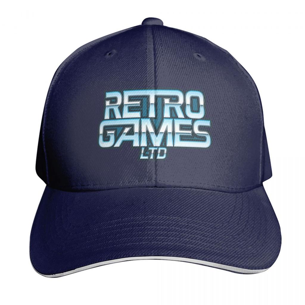 Retro Games Logo Baseball Cap Trucker Hat Mountaineering Hard Hat Christmas Hat Golf Unisex Womens