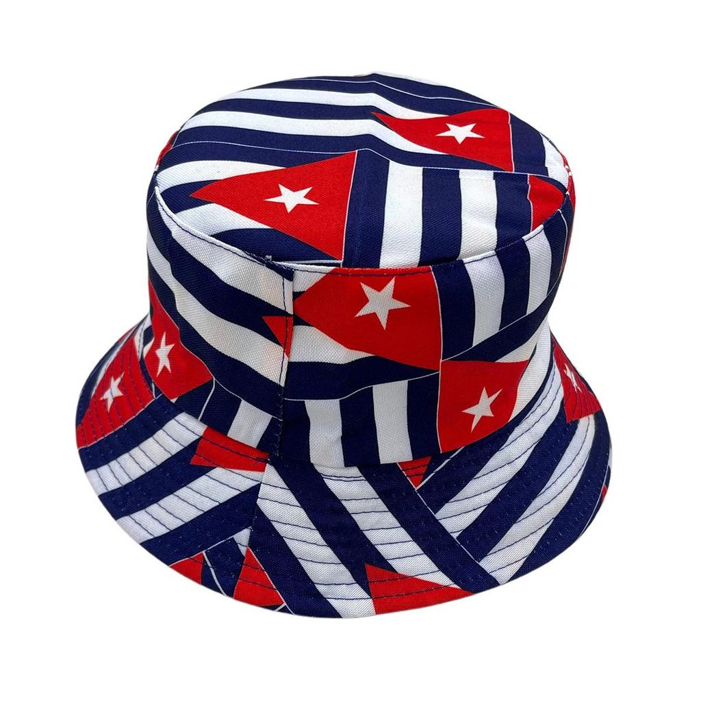 Bucket Hat Plus Size Patch Double-Sided Wear Polyacetic Fiber Thick Premium Gothic Running Custom National Flag Bucket Hat