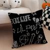 Emotional Rap Singer LLil PPeep Cushion Cover Throw Pillow Cover Hidden Button Durable Polyester Chair Cushion