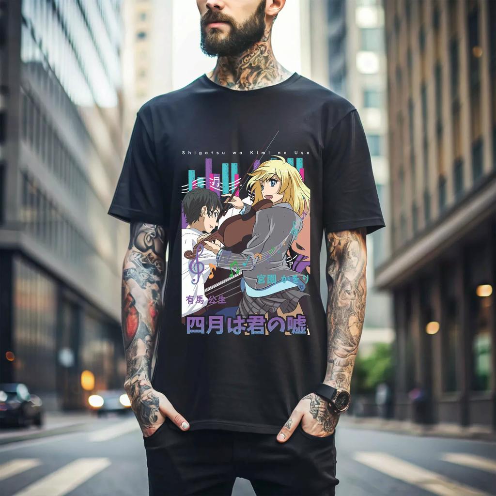 100% Cotton TOPS UNISEX TEES MENS WOMENS Kimi No Wa Your Name T-shirt Love Movie,mitsuha,taki,otaku Kawai Unisex Gift 119