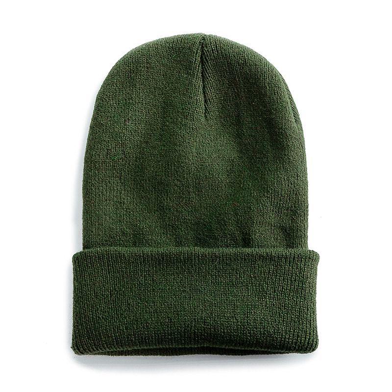 New Unisex Multicolor Autumn & Winter Beanie Hat Men Women Basic Daily Beanie Soft Knitted Hat All-match Streetwear Cap