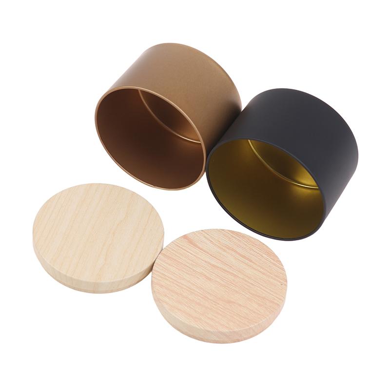 6Pcs 8Oz Candle Tinplate With Lids Round Candle Jars Kit For Loose Candles Used For Diy Storage Candle Making Supplies
