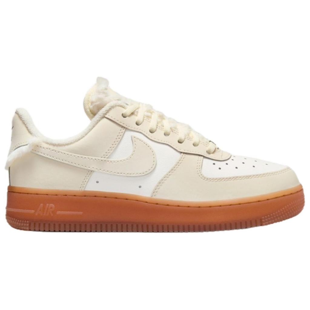Nike Air Force 1 '07 LX Sail Coconut Milk Gum Med Brown Women FV3701-119