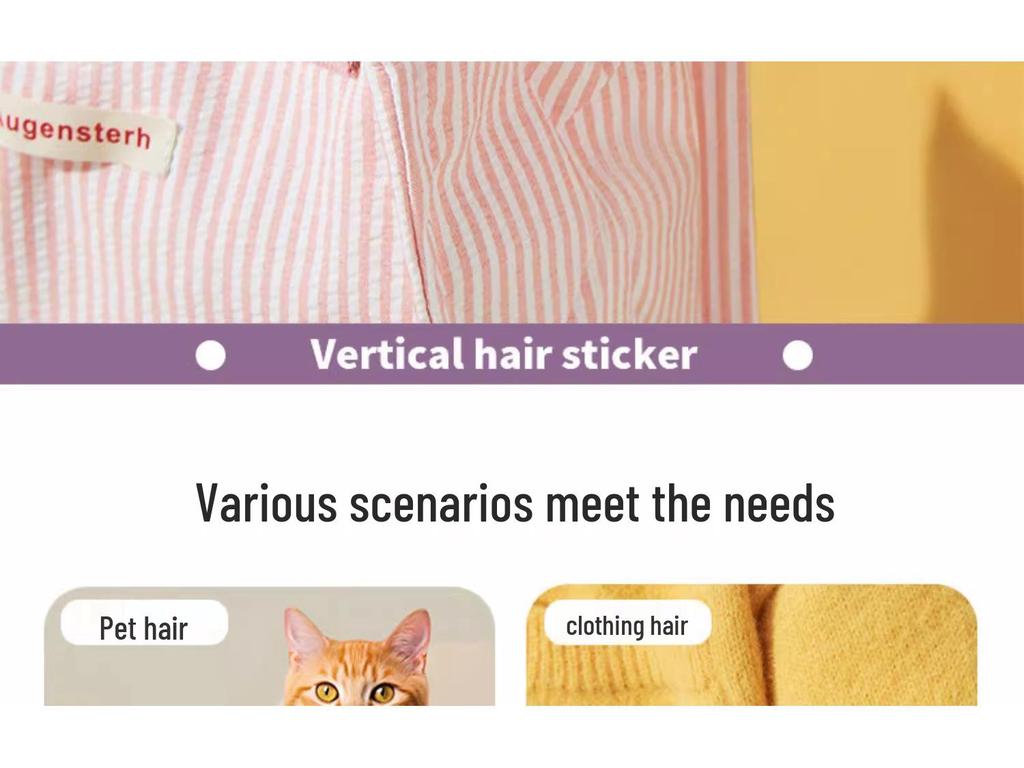 Mini Tragbare Fusselrolle Nachfüllung zur Haar- und Staubentfernung auf Kleidung