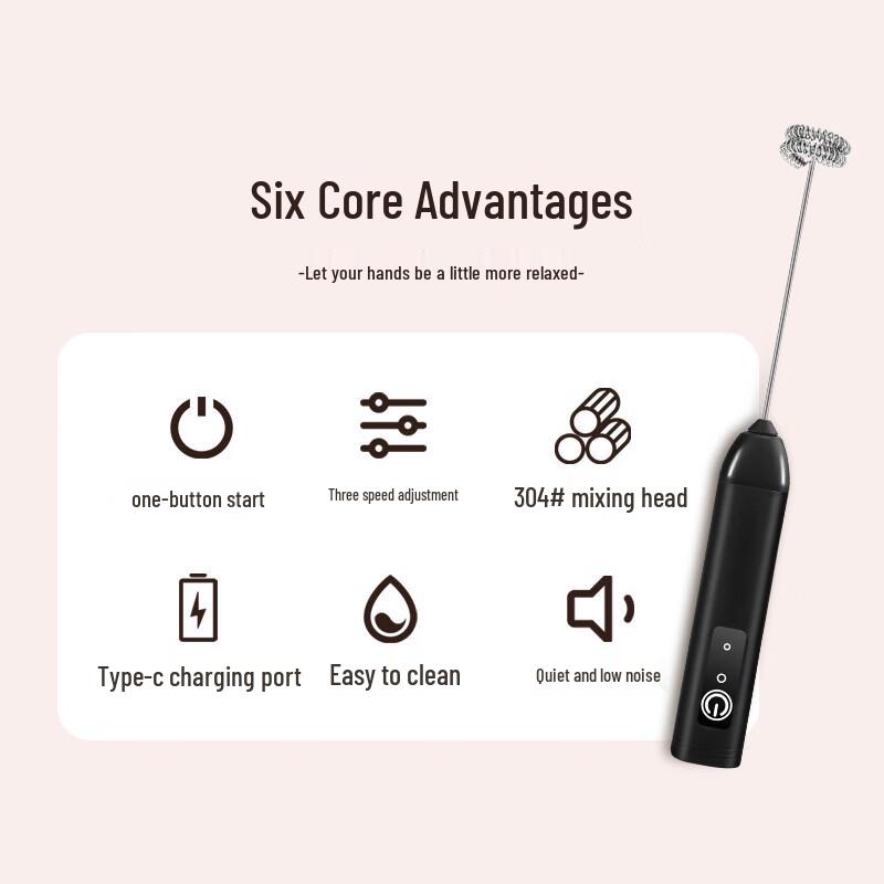 Zhaoran Multi-speed Electric Milk Frother