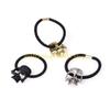 49MD Skull Hair Tie Skull Scrunchies Halloween Ponytail Holder Skull Elastic Bands Goth Hair Tie Punk Hair Scrunchies