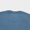 Fila Logo Print Casual Knit Pullover Sweatshirt Men Sweatshirt Planet-Blue F11M341213F-BU