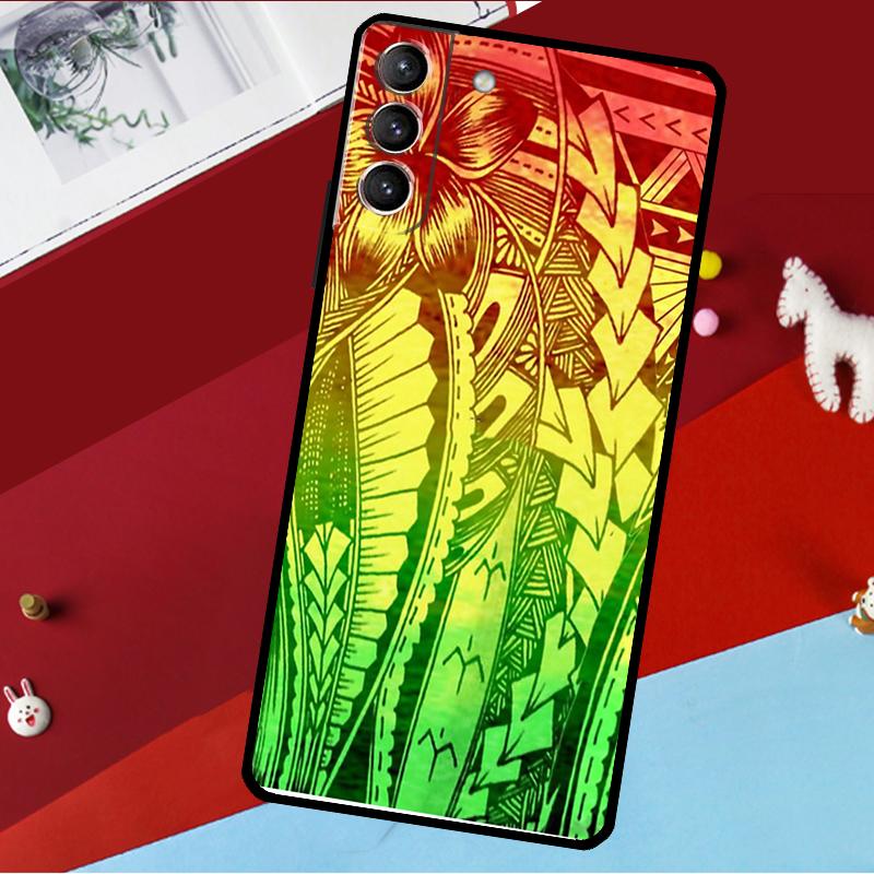 Polynesian Mix Funda For Samsung Galaxy S26 S25 S24 S22 S23 Ultra Plus S20 S21 FE S9 S10 S25 FE Phone Case