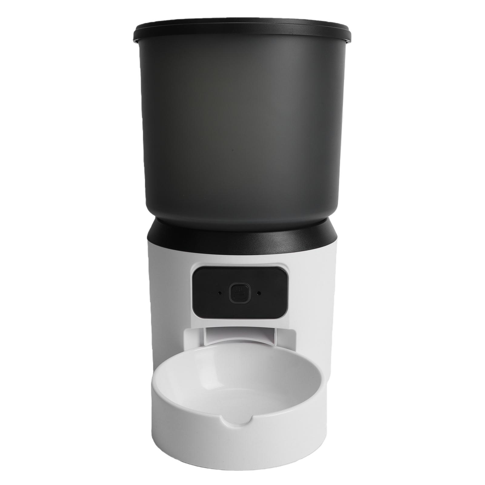 

Pet Food Feeder 4L Large Capacity WiFi Smart APP Remote Control LED Indicator Automatic Dog Food Dispenser