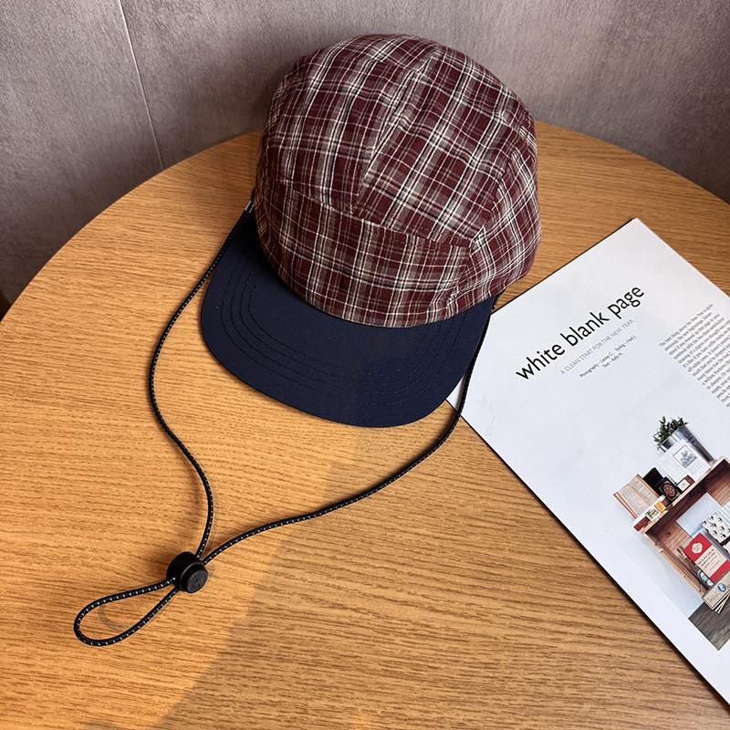 Summer Sports Cap With Wide Brim And Cotton Blend Material For Men And Women