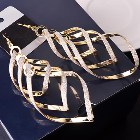 Earrings Multi-layer Exquisite Alloy Hook Earrings Jewelry Gift for Party