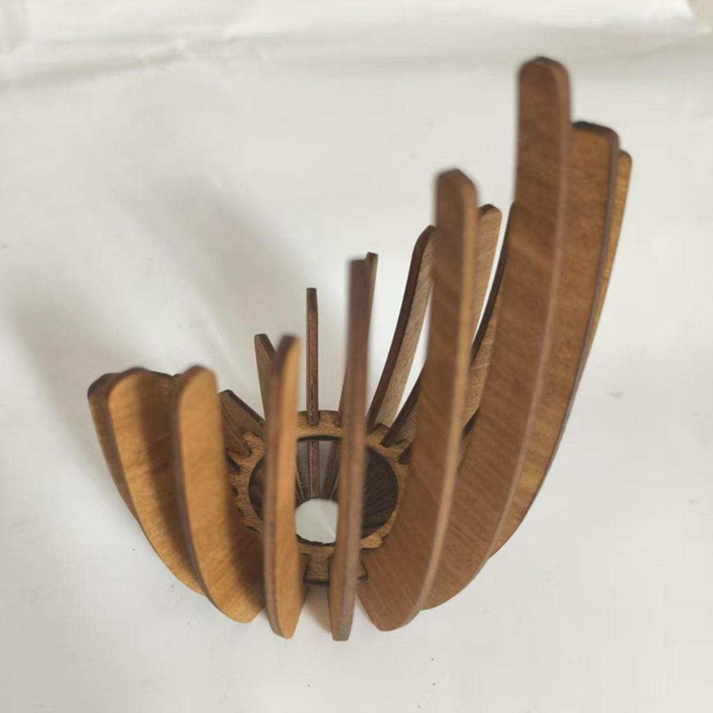 Wooden Candlestick Holders Creative Candlestick Tea Light Holders Aromatherapy Candle Centerpieces for Party Holiday Home Table