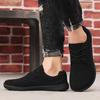 Fashion Non-slip Footwear Men Vulcanized Shoes Leather Men Outdoor Sneakers Luxury Brand Trend Casual Shoe Breathable Leisure Male Flats