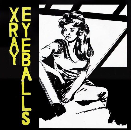 7inch Record XRAY EYEBALLS - Sundae HAR044 Hardly Art 2011 US Rock Used