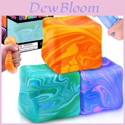 Conjunto de Brinquedos Fidget para Alívio do Estresse com TPR de Retorno Lento para Crianças e Adultos
