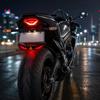Strobe Mode Motorcycle License Plate Light Rear Warning Lamp  E-Bike Accessories