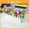 Home Living Artificial Plant Set With Wooden Fence For Wedding Decor And Photo Props