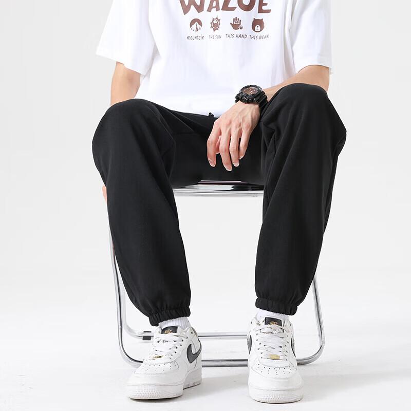 GENIOLAMODE Men's Loose Fit Casual Joggers