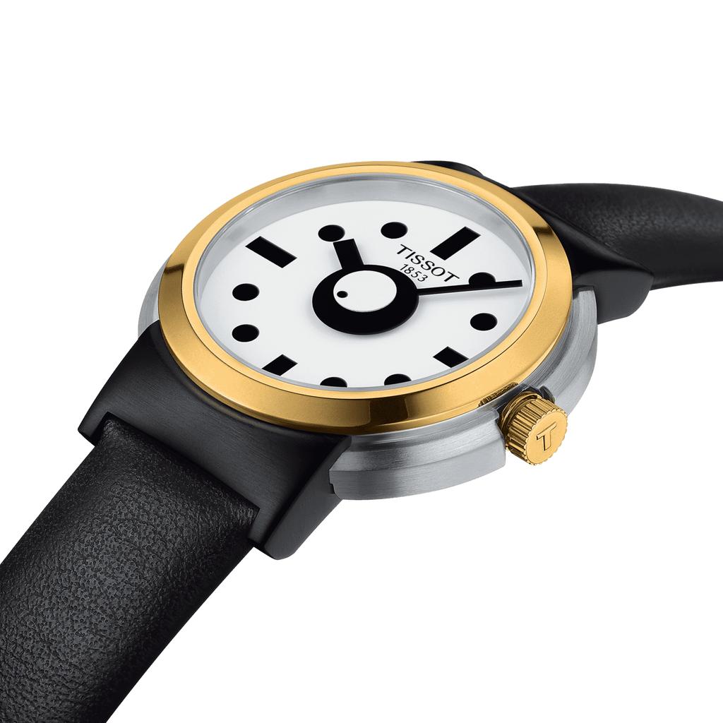 Tissot Orologio da polso da uomo alla moda con quadrante bianca T134.210.27.011.00