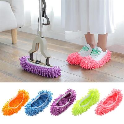 1Pc Mode Bequem Mopp Pantoffel Haus Reiniger Faul Boden Abstauben Fuß