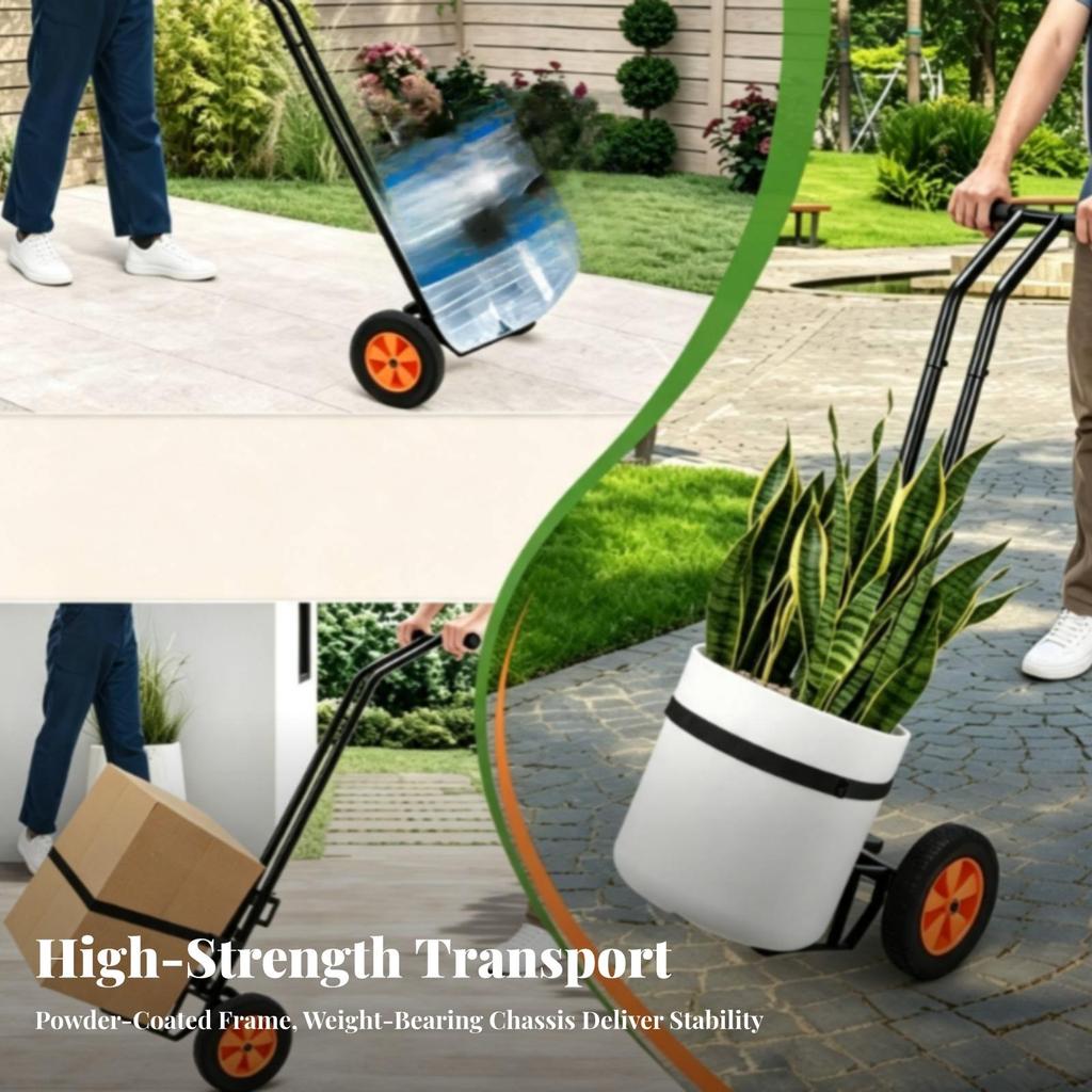 Pflanzenroller mit Rädern und Gurt für Bewohner