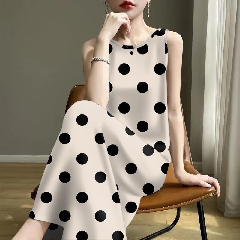 

Летнее женское платье-жилет с подтяжками, без рукавов, для уменьшения возраста, летнее мамино l 45-52.5kg