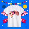 2025 I Love Malaysia Kids T-Shirt with Patriotic Slogan for Hari Merdeka Celebration Events