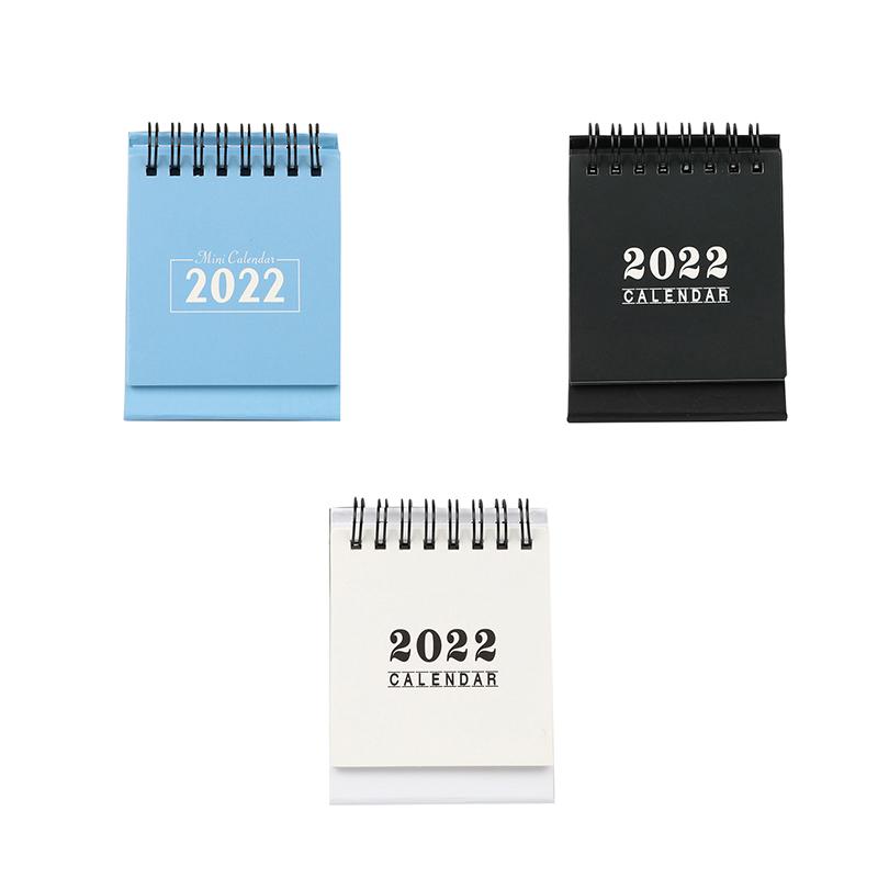 2024 Simple Black White Series Desktop Calendar Dual Daily Schedule Table Planner Yearly Agenda Organizer Office Ornament