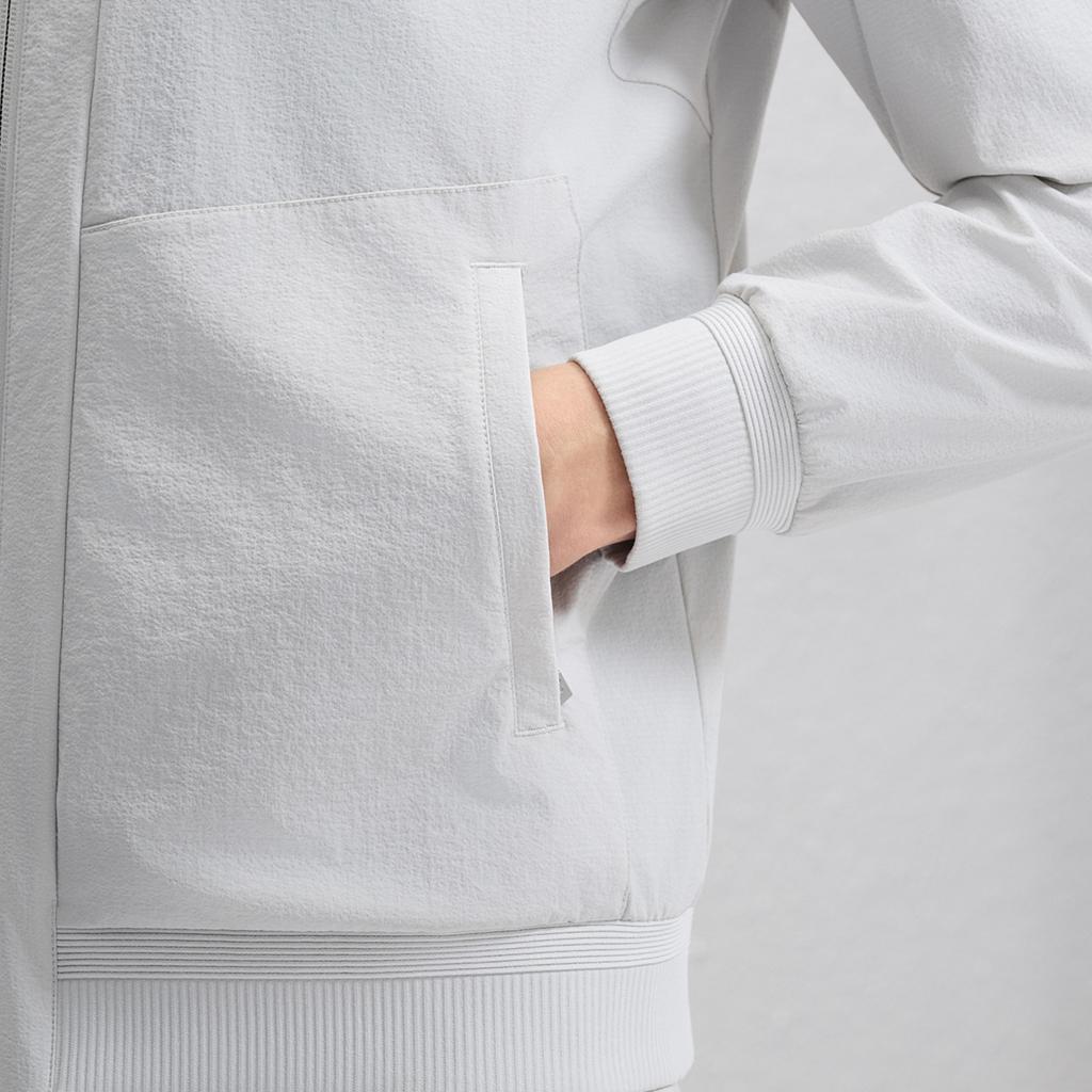 New FILA Jackets Men's Gravel Gray F11M431701FGY