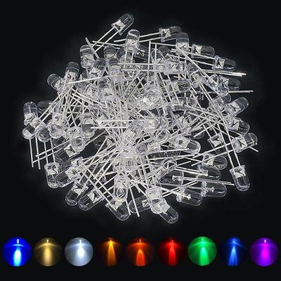 1000pcs F3 3mm Round White Red Yellow Blue Green Bright Light Emitting Diode Assortment Kit Bulb Led Lamp Electronic Component
