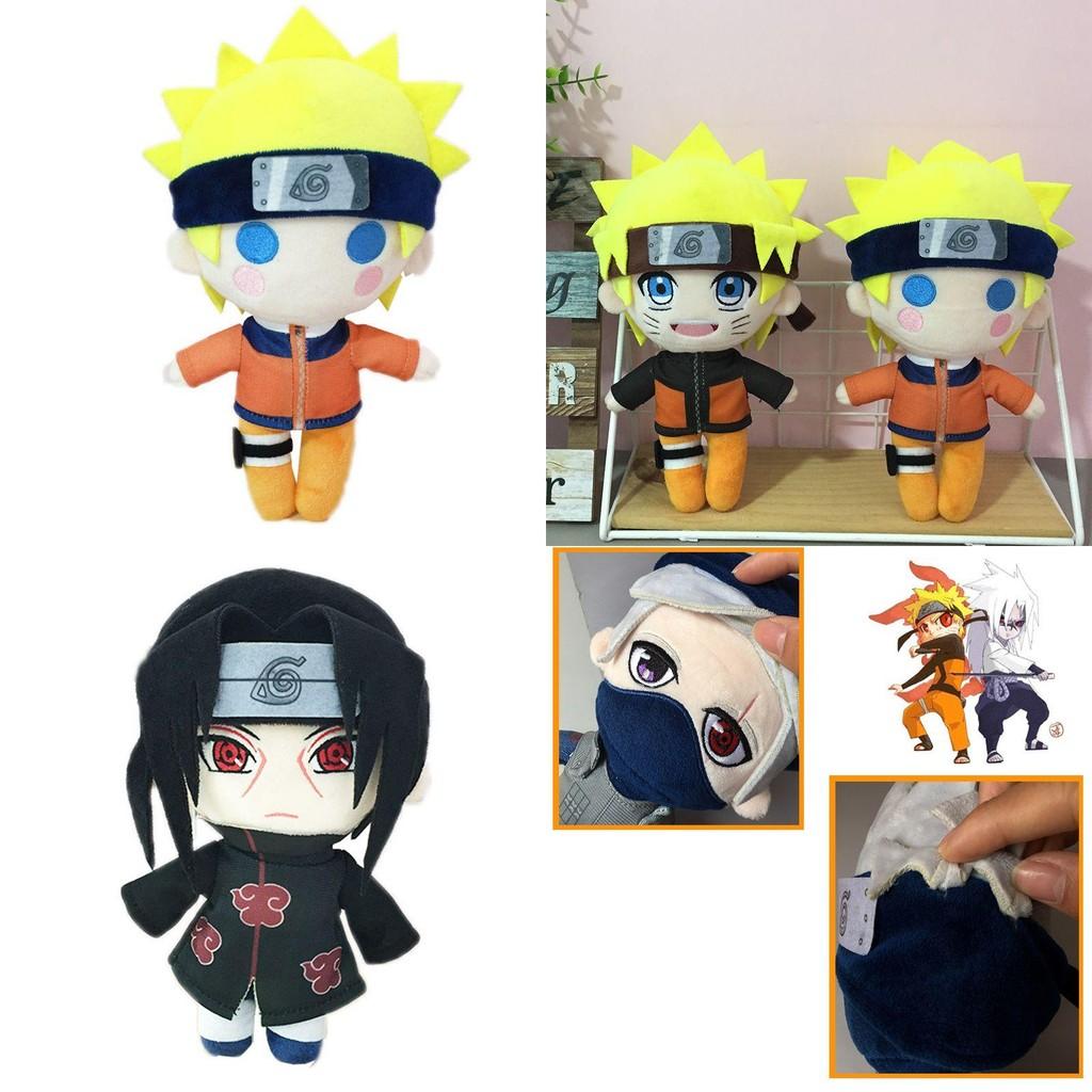 Adorable Naruto Plush Toys Featuring Uzumaki Hatake Kakashi And Uchiha Itachi For Kids