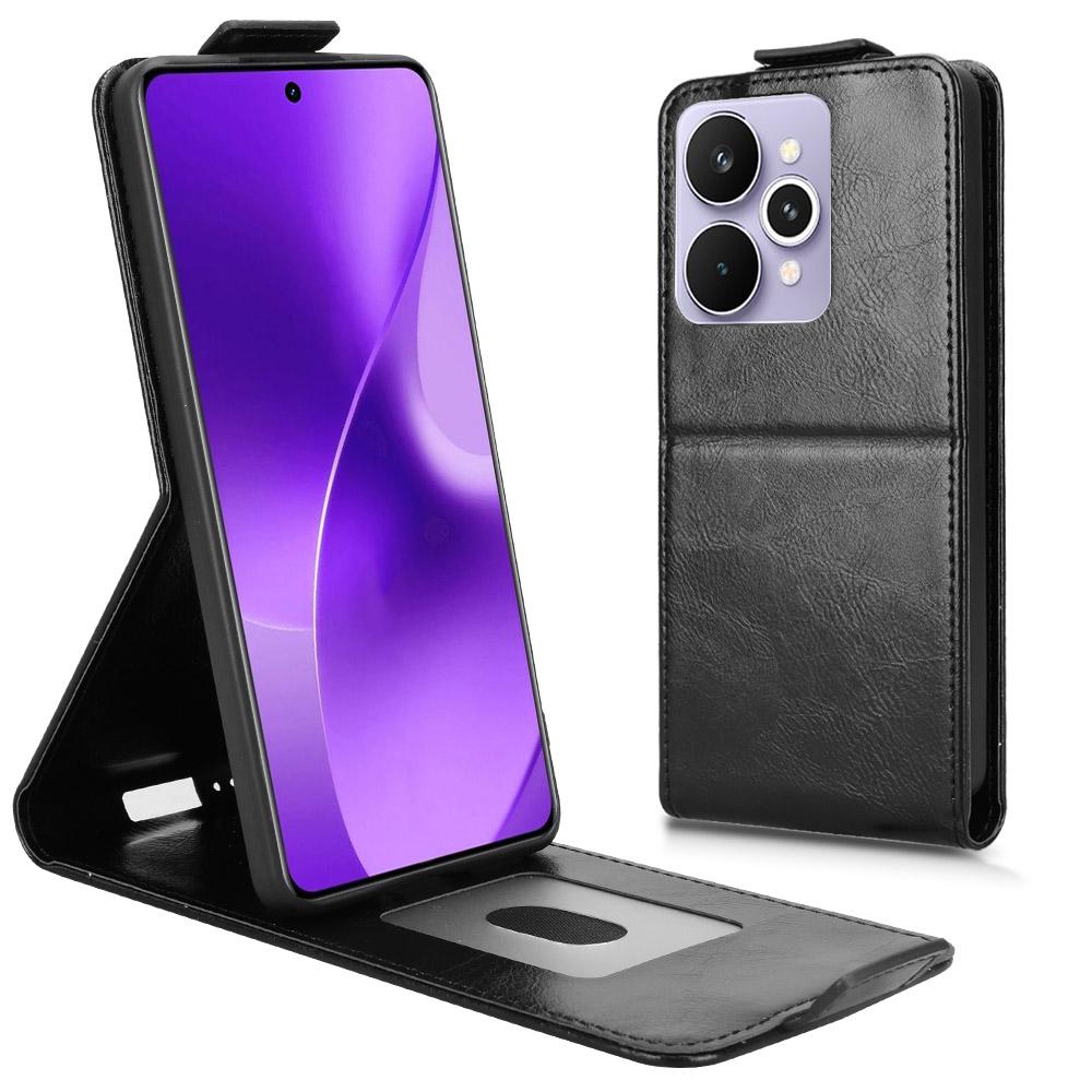 For Realme 15 Pro 5G/15 5G Stand Case Magnetic Clasp Vertical Flip Leather Phone Cover with Card Holder