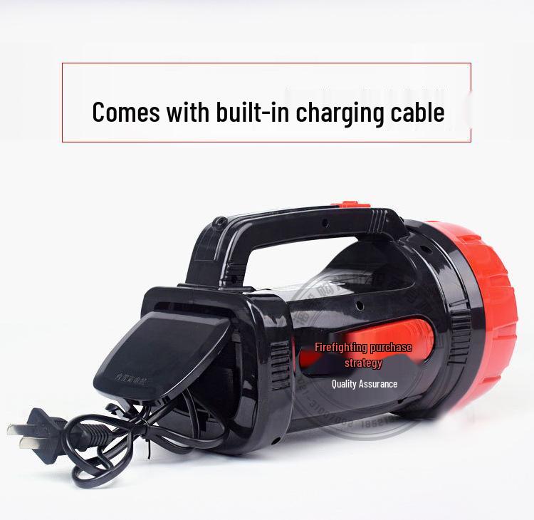 Rechargeable Emergency Spotlight Headlamp with Strong Light