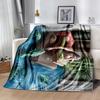 Gothic Style Blanket Comfortable Perfect for Bed Picnics Couch Four Seasons Multipurpose Playful Design Birthday Christmas Gift Blanket