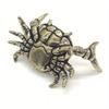 1PC Creative Animal Design Single Pen Holder Plastic Weightlifting Crab Pen Holder for Office Penholder Bracket Storage Pencil Rack