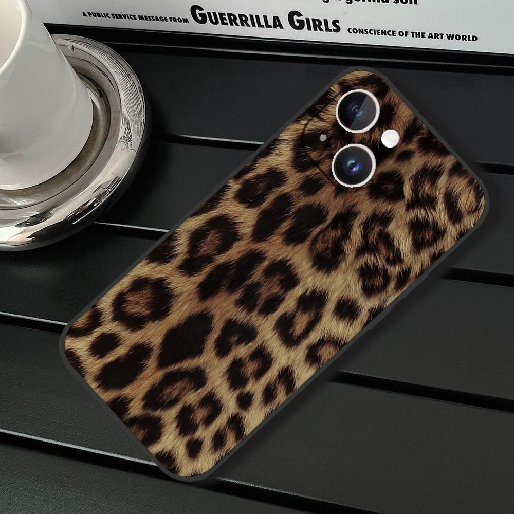 Leopard Print Phone Case For IPhone 11,12,13,14,15,16,XS,XR,X,Mini,Pro,Max,Plus,Shell,Cover