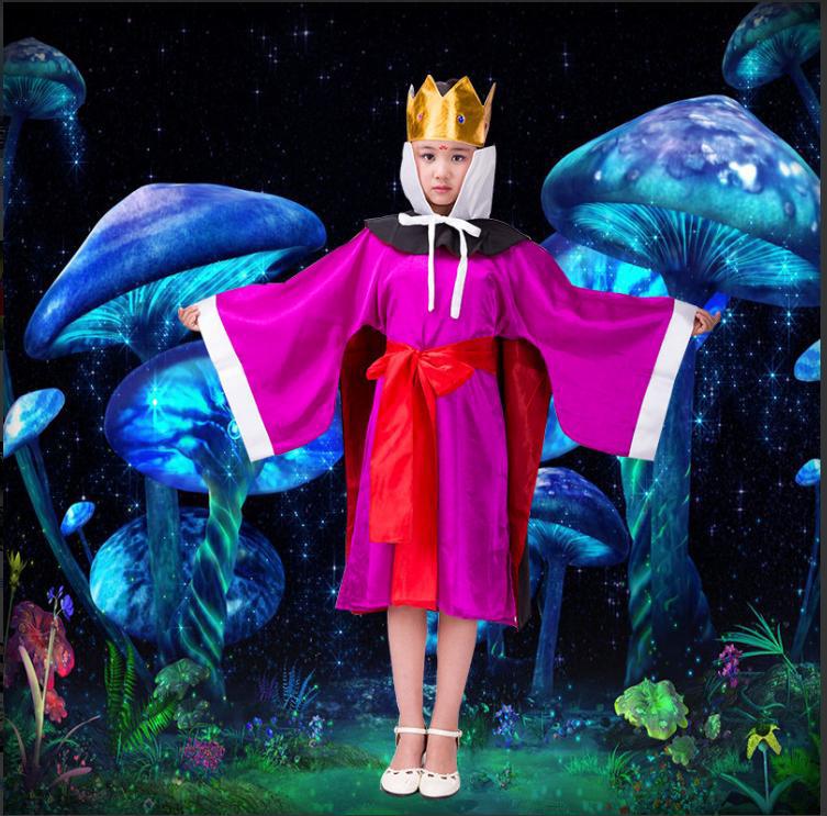 Children's Snow White & Seven Dwarfs Play Costumes: Prince, Hunter, & Magic Mirror Outfits