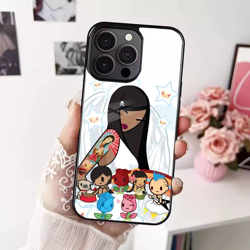 

Sweet E-Edgy Vibe T-Tokidoki Art Phone Case For iPhone 17,16,15,14,13,12,Plus,Pro,Max for Magsafe Magnetic Wireless Charging iphone16e