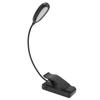 Clamp Desk Lamp 360 Degrees  Rotation 3 Color Temperature 5LEDs Clip Work Light for Reading Study College Dorm Office