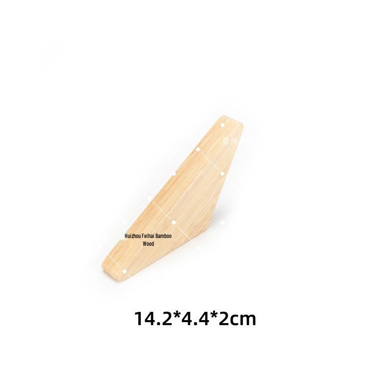 Triangle Wooden Wall Hook: Multi-Functional Wooden Coat & Hat Holder