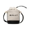 Logo Removable Adjustable Shoulder Strap Fabric And Leather Bucket Bag Mini Women Bags Beige Black 6306511