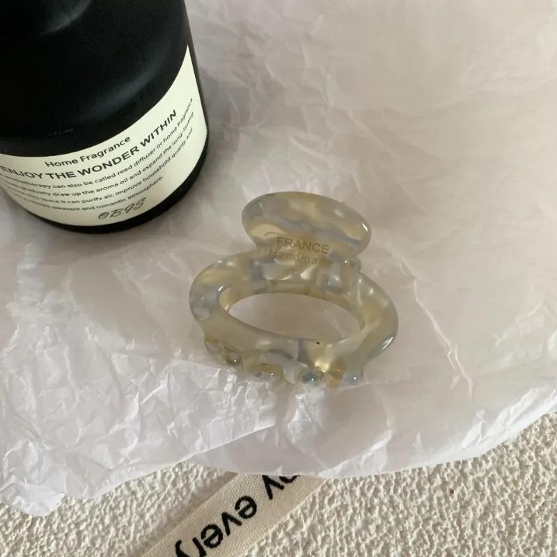 Vintage Oval Perlen Haarspange für Frauen Elegant Große Haarklammer Haarkrabbe Kopfschmuck Haaraccessoires