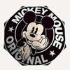 1pc Mickey Mouse Automatic Umbrella, Portable Foldable 8-Rib Manual Open with Skeleton Hand,  Durable Canopy yy250730140