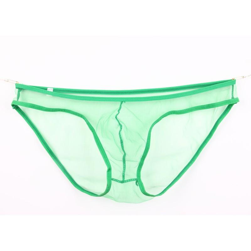 Sissy Herren Sheer Durchsichtig Bikini Slips Unterwäsche String G-String Unterhosen