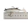 1/5pcs 8cm/3.15in Fishing Lures Paddle Tail Soft Plastic Swimbaits For Bass Trout Walleye Crappie Saltwater Freshwater